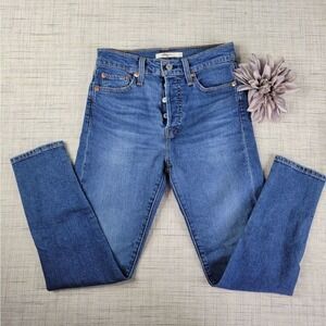 Levi's Wedgie Skinny High Rise Denim Jeans 26